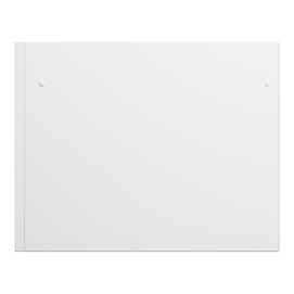 Торцевой экран для ванны Vincea Alba SC-T(180)80