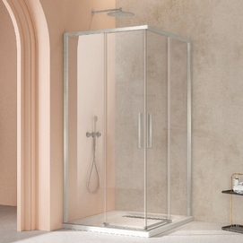 Душевой уголок Vincea Slim 8mm VSS-4SL100CLBN