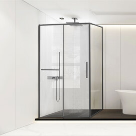 Душевой уголок Vincea Slim Soft VSR-1SS9012CLGM