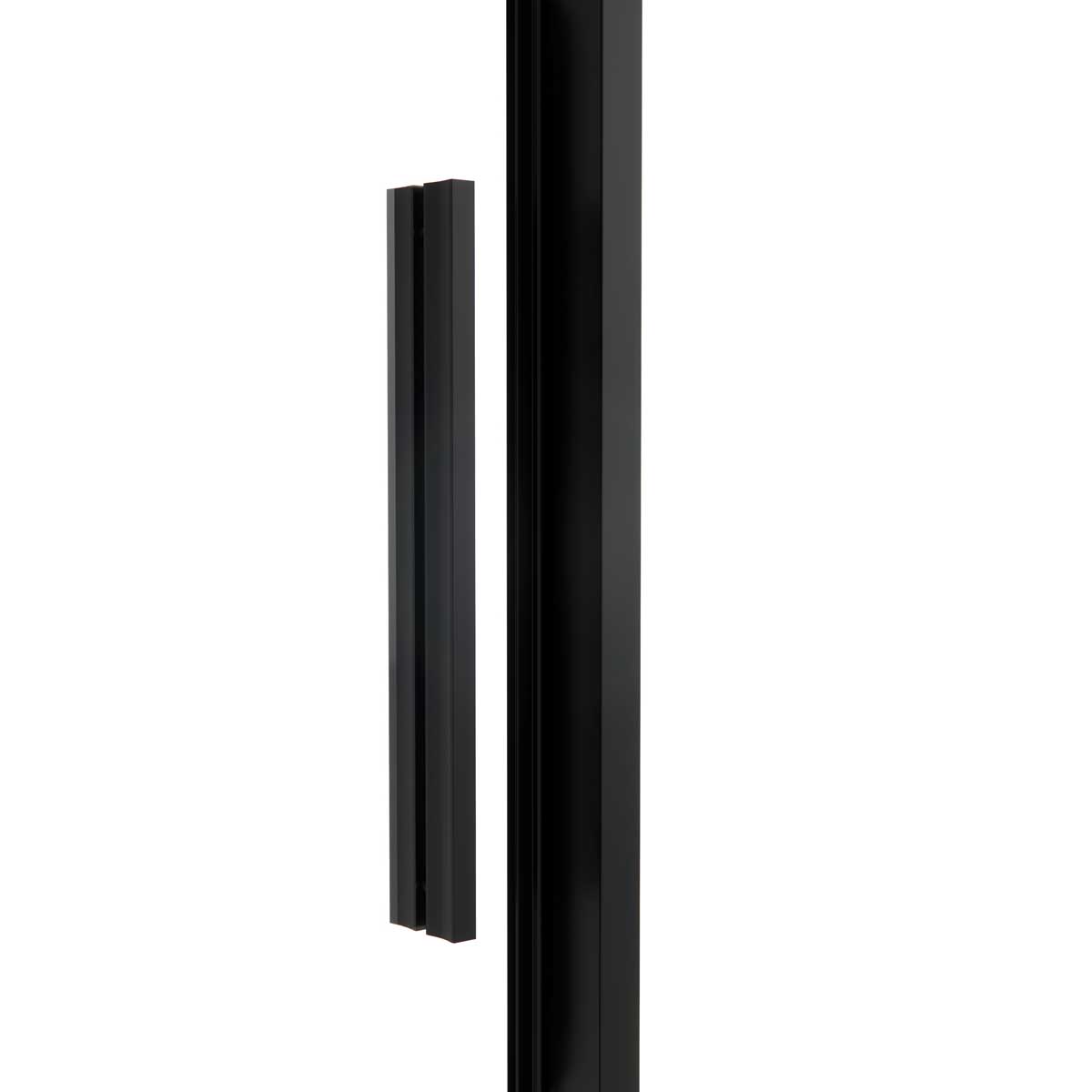 Душевой уголок Vincea Slim Soft 140x80 VSR-1SS8014CLB стекло прозрачное, профиль черный, без поддона, размер 140x80 - фото 8