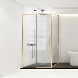 Душевой уголок Vincea Slim Soft VSR-1SS9015CLG