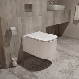 Подвесной унитаз Vincea Ultra VT1-32T торнадо, безободковый, с сиденьем микролифт, белый