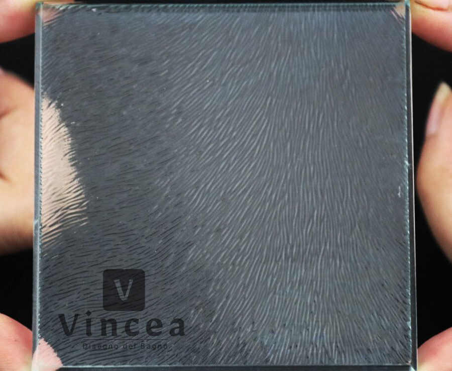 Душевая дверь Vincea VDS-1G110CH 110х190 стекло рифленое, профиль хром - фото 3