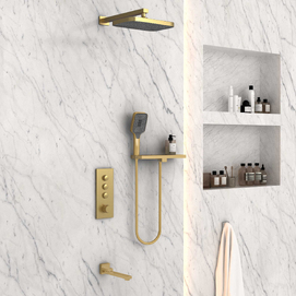 Встраиваемый душевой комплект Vincea  VSFW-431T1RBG