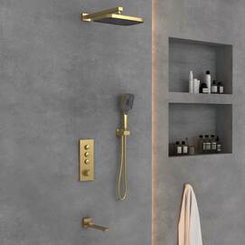 Душевой комплект встраиваемый Vincea Alba VSFW-433T1BG