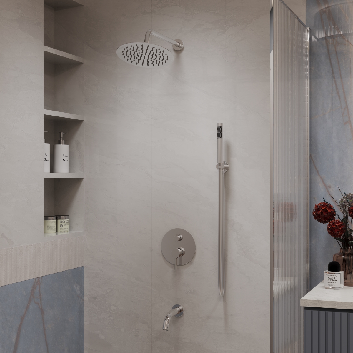 Встраиваемая душевая система Vincea Villa VSFW-1VL3CH хром 23670₽