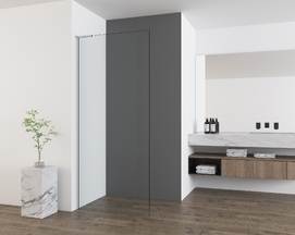 Душевая перегородка Vincea Walk In 70x200 VSW-7HA700CL стекло прозрачное, профиль хром