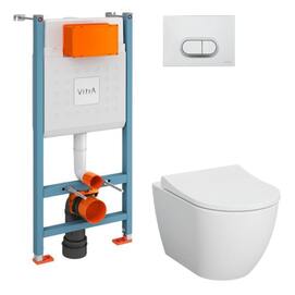 Комплект подвесного унитаза Vitra Integra Square 9856B003-7200