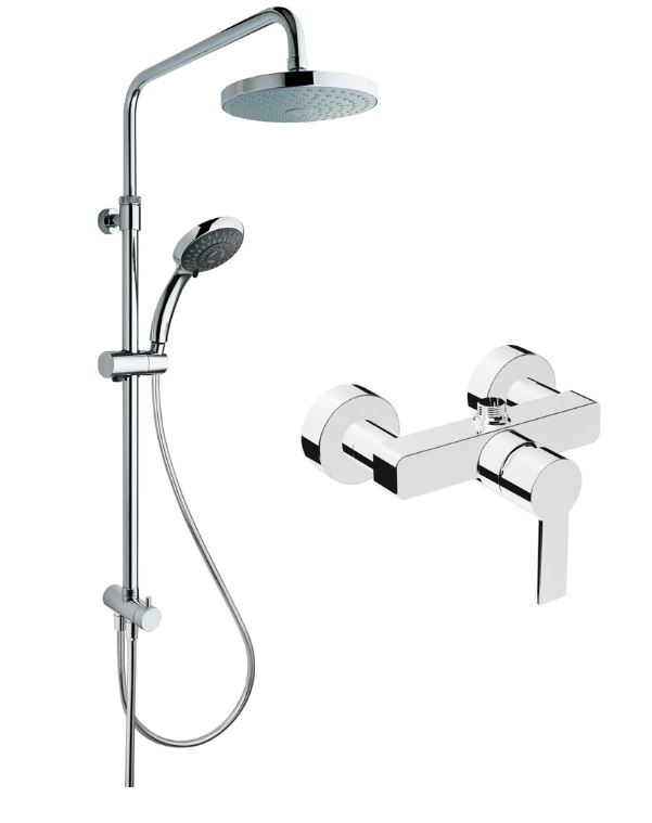 Душевая стойка Vitra System Rain A49234EXP хром с изливом 46790₽