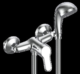 Смеситель для душа Voda Tide TD80 с душевой лейкой, хром