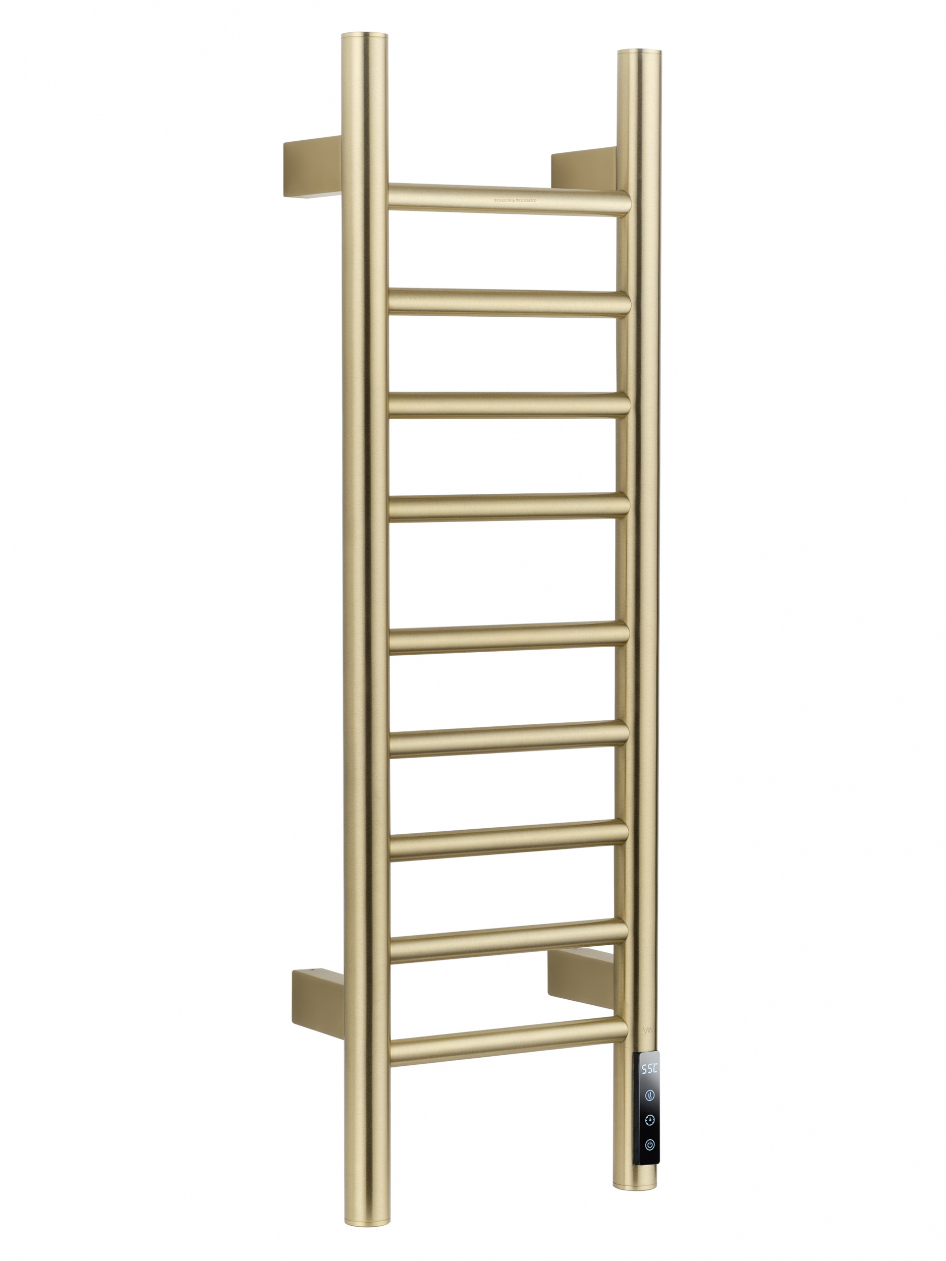 Полотенцесушитель электрический WONZON & WOGHAND BONN 80x25 WW-AL4092-BG золото