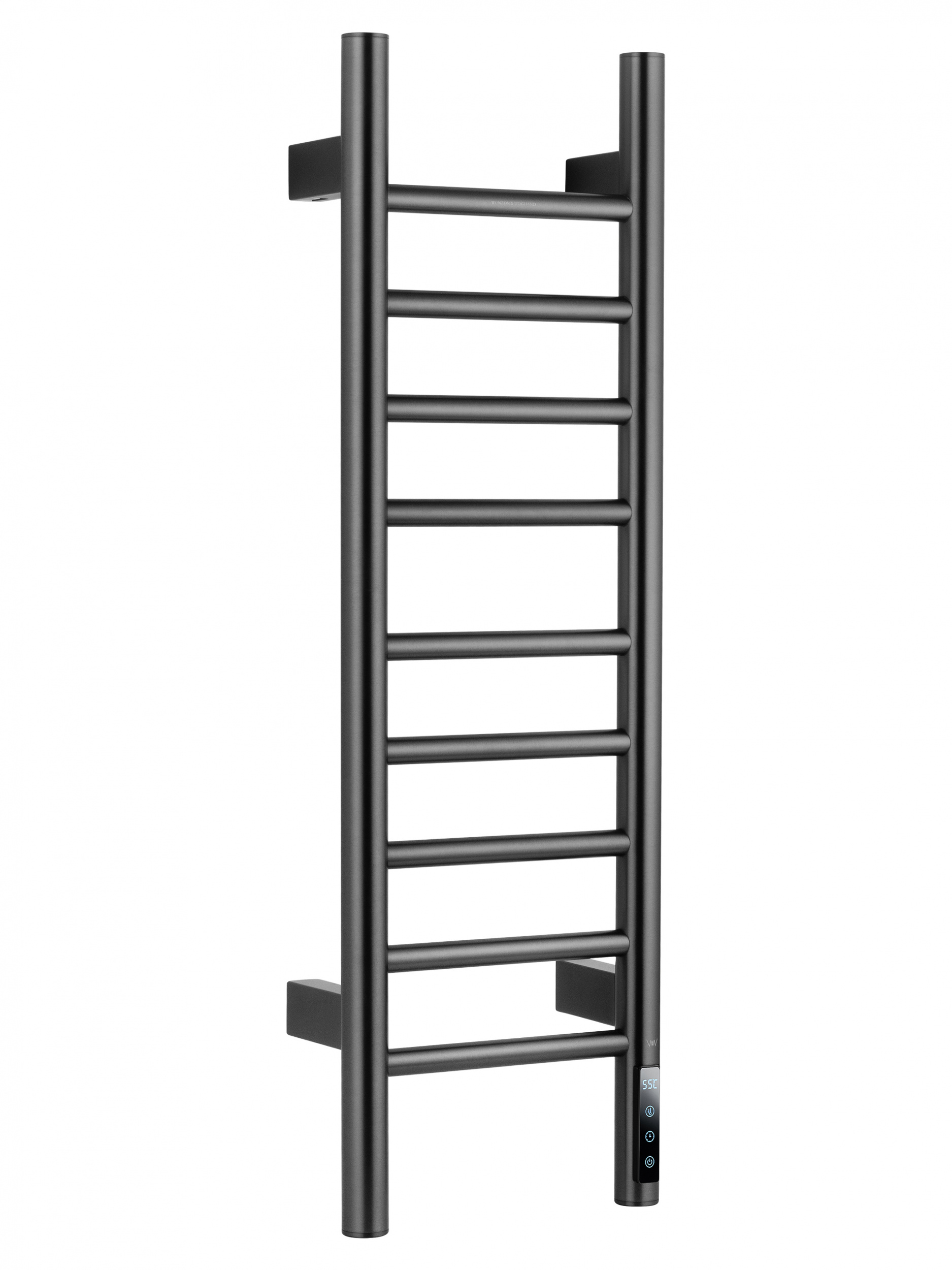 Полотенцесушитель электрический WONZON & WOGHAND BONN 80x25 WW-AL4092-GM темный графит