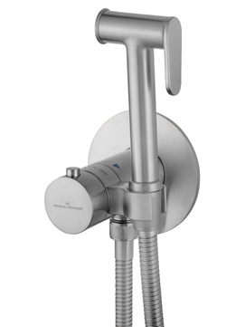 Гигиенический душ со смесителем WONZON & WOGHAND WW-88829909-BN с термостатом, брашированный никель