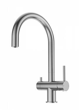 Смеситель для кухни WONZON & WOGHAND WW-3211-BS никель, под фильтр