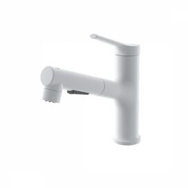 Смеситель для раковины WONZON & WOGHAND WW-A40862-MW белый