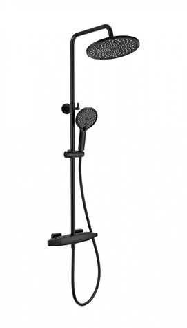 Душевая стойка WONZON & WOGHAND NEO WW-B3035-A1-MB