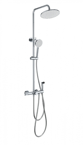 Душевая стойка с гигиеническим душем WONZON & WOGHAND  WW-B3097-A-CR