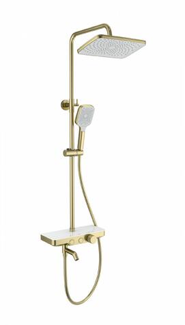 Душевая стойка WONZON & WOGHAND  WW-B3099-A-BG