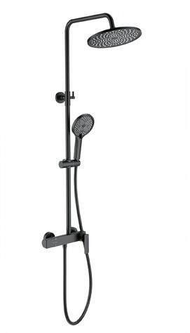 Душевая стойка WONZON & WOGHAND  WW-B3517-MB