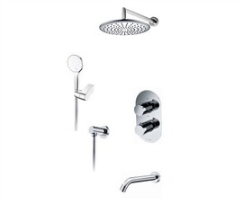 Встраиваемая душевая система Wasserkraft Комплект 8в1 Berkel A174819 Thermo