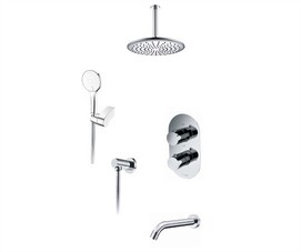 Встраиваемая душевая система Wasserkraft Комплект 8в1 Berkel A174868 Thermo