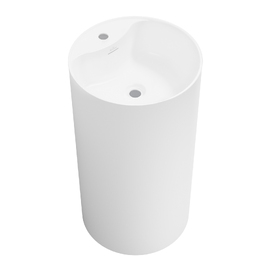 Напольная раковина Wellsee Chalice Perfection 45 см 230615000 из акрила, матовая белая