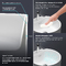 Фото Напольная раковина Wellsee Chalice Perfection 45 см 230615000 из акрила, матовая белая 4