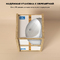 Фото Напольная раковина Wellsee Chalice Perfection 45 см 230616000 из акрила, матовая черная, глянцевая белая 8