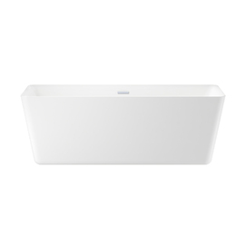 Акриловая ванна Wellsee DeSire 176x76 отдельностоящая, белая, на ножках, со сливом и донным клапаном 231503001