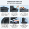 Фото Подвесной унитаз Wellsee Pure BY Wellsee 182604001 безободковый, с крышкой микролифт, матовый черный 5