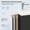 Фото Мебель для ванной комнаты Wellsee WC Area 40 см 221802001 подвесная,  матовая темно-серая 5