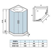 Сборка душевой кабины weltwasser werra 1002