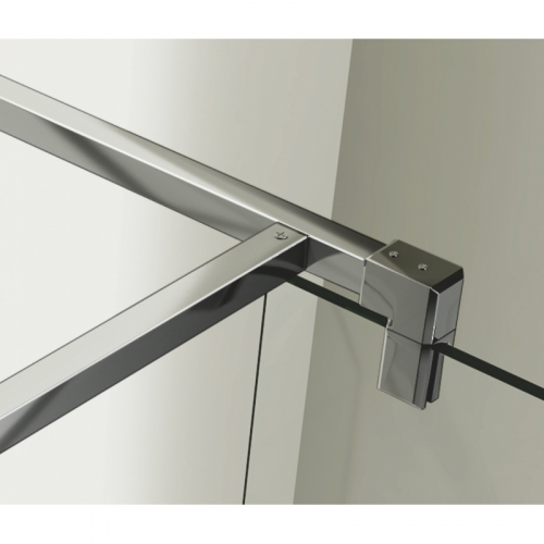 Душевая перегородка WeltWasser WW400 70x185 10000006279 профиль хром 11500₽