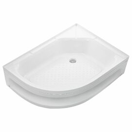 Поддон душевой асимметричный Wemor 100/80/24 R