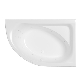 Гидромассажная ванна Whitecross AQUARELLA 170x110 0109.170110.100.LINE.WH белая, форсунки белые