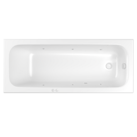 Гидромассажная ванна Whitecross Vibe 180x75 SOFT 0105.180075.100.SOFT.WH белый