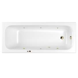 Гидромассажная ванна Whitecross Vibe 180x75 SOFT 0105.180075.100.SOFT.BR бронза