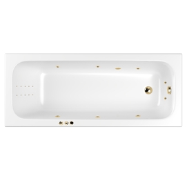 Акриловая ванна Whitecross Vibe 170x70 SMARTNANO 0105.170070.100.SMARTNANO.GL золото