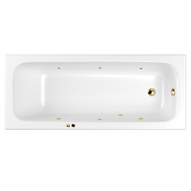 Гидромассажная ванна Whitecross Vibe 170x70 SOFT 0105.170070.100.SOFT.GL золото