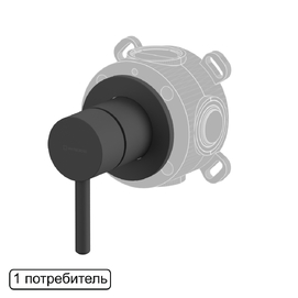 Встраиваемый смеситель для душа Whitecross Y Y1241BL