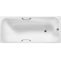 Чугунная ванна Wotte Start 1700x700UR с отверстиями для ручек
