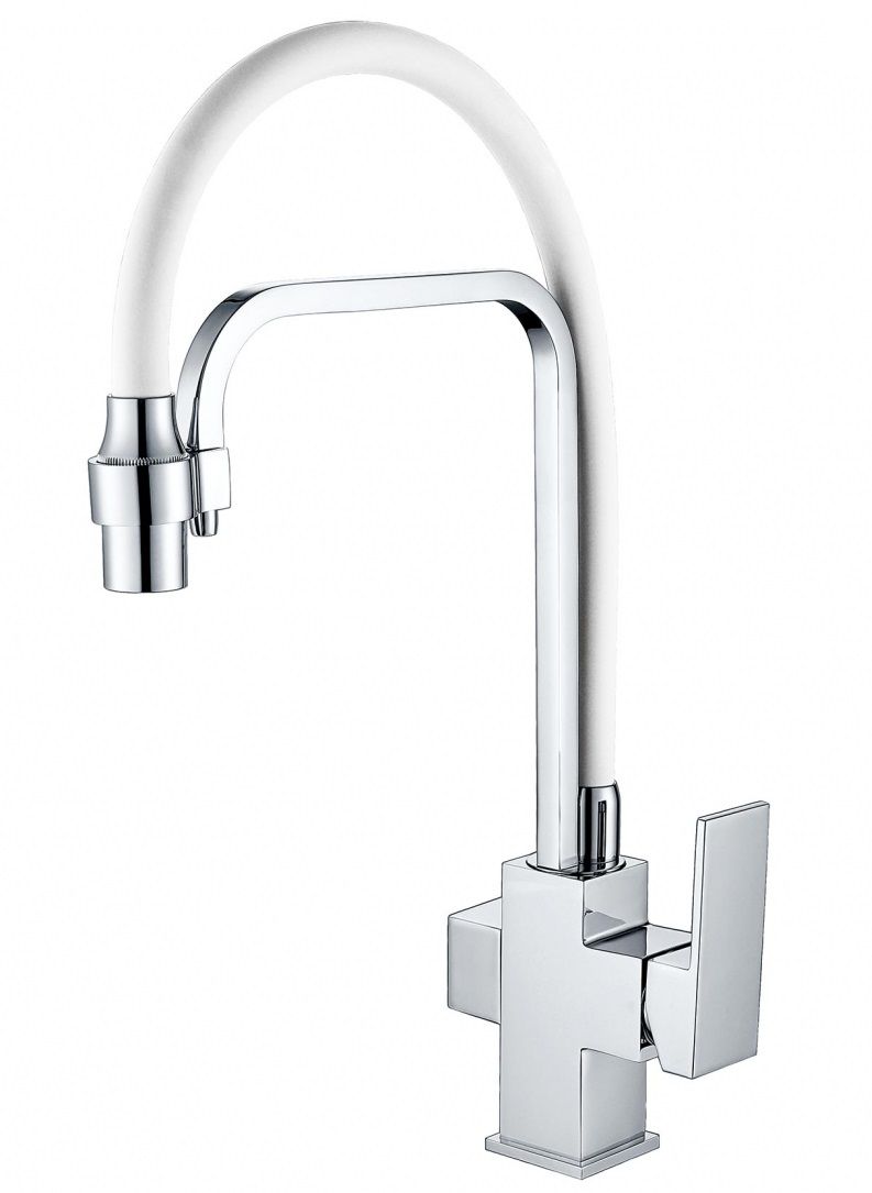 Смеситель для кухни ZorG Clean Water ZR 341-8 YF хром 17750₽